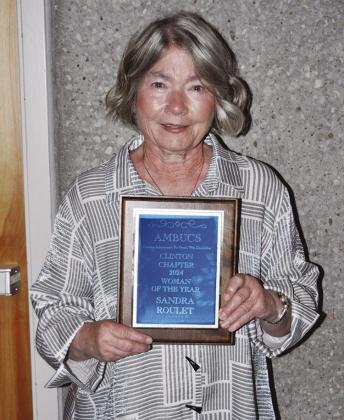Sandra Roulet was selected as AMBUCS Woman of the Year. CDN | Staff Photo
