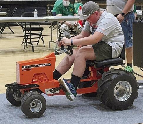 Morgon McCathern is next up to compete at the National Pedal Pull Championship on Sept. 26 in Mitchell, S.D. CDN | Courtesy photo