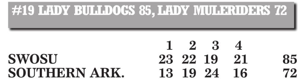 Lady Bulldogs cruise to 11th straight