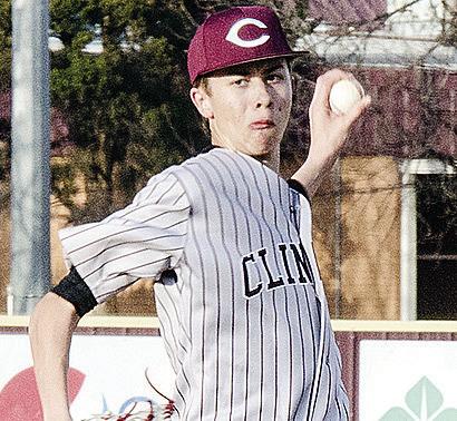 No. 6 Conner Meget focuses on the catcher, as he throws the pitch against the Jets. CDN | Sam Goodwyn