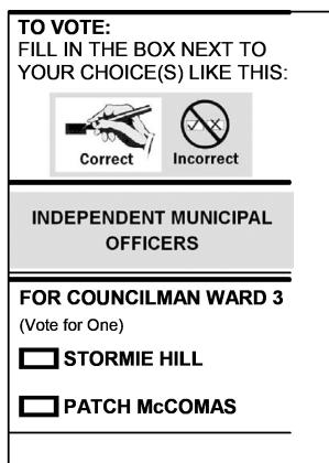 Ward 3 voters to decide Tuesday