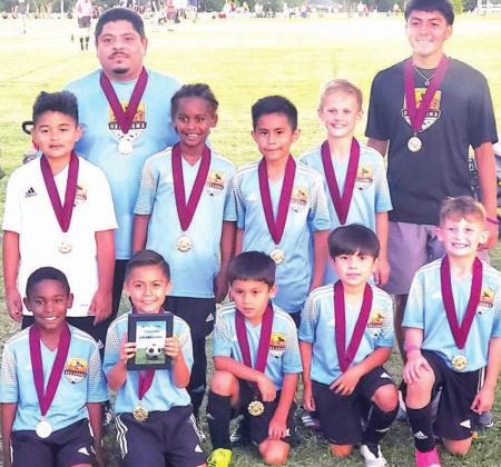 Western Oklahoma FC U9 earns first place finish