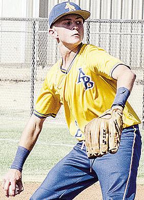 Arapaho-Butler’s Jordan Jones pitches during the Indians’ home win over the Sentinel Bulldogs. CDN | Sam Goodwyn