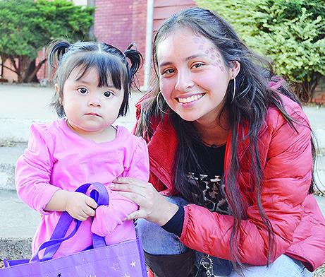 Tulisa Salazar, daughter of Araali Martinez, won first place as Boo from Monsters, Inc. in the 1-year-old category. CDN | Micah Ashcraft