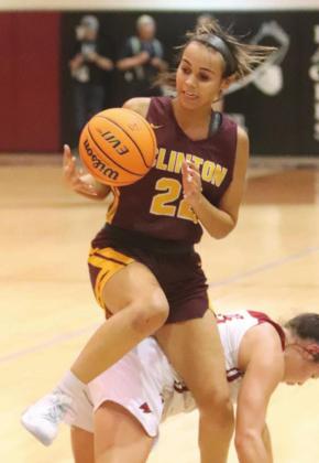 Clinton Lady Reds fall to No. 4 Eagles