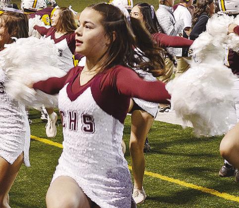 Football support crew showcases the Spirit of Clinton