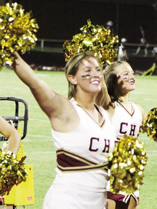 Clinton cheerleaders have spirit, yes they do