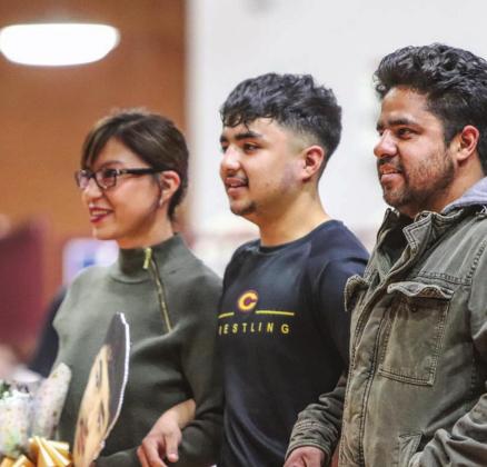 Red Tornadoes honor wrestling seniors