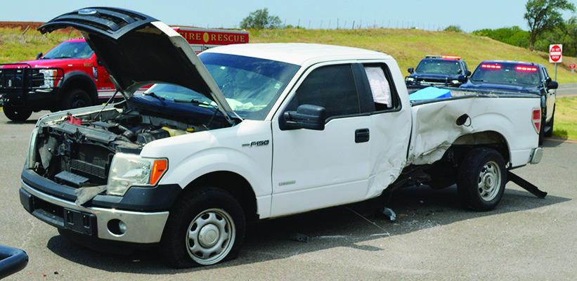 Two-vehicle crash