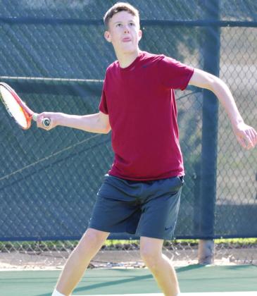 Tennis gets reps at Westwood Tourney