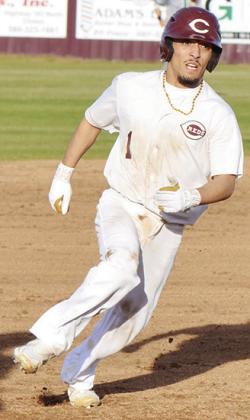 CHS Reds baseball gets shutout by McGuinness