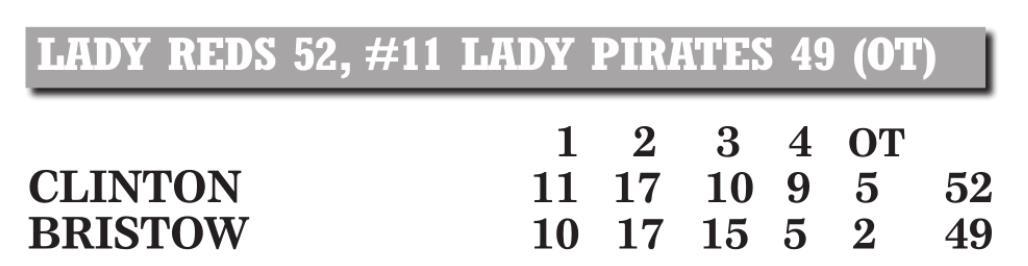 Lady Reds send Bristow packing
