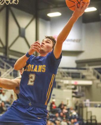 Griffith scores 1,000th career point, Arapaho-Butler Indians roll Canute