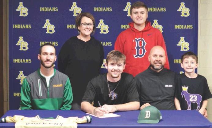 Arapaho-Butler’s Zach Carlisle signs with USAO baseball