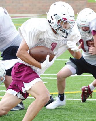 Physicality headlines CHS spring ball