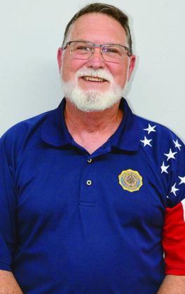 American Legion Post Commander and E-6 Staff Sgt. Keith Brisco