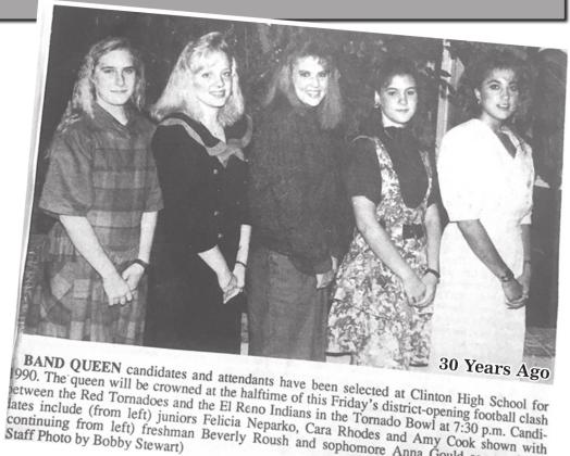 CLINTON’S HISTORY 10, 20 AND 30 YEARS AGO