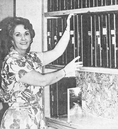 40 YEARS AGO Precinct roll books filled a wall in Custer County Election Board Secretary Peggy Wichert’s new office. Her job involved keeping track of the county’s 16,850 voters in its 25 precincts.