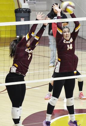 Lady Reds volleyball swept by OBA in close battle