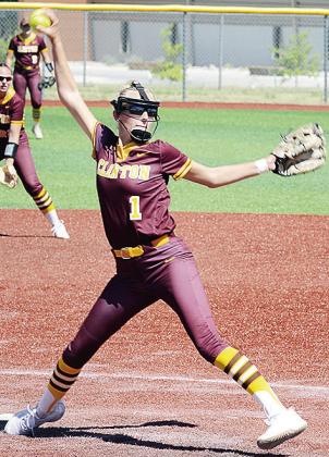 Lady Red softball senior looks to help others