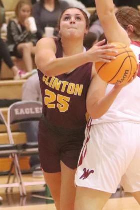 Clinton Lady Reds fall to No. 4 Eagles