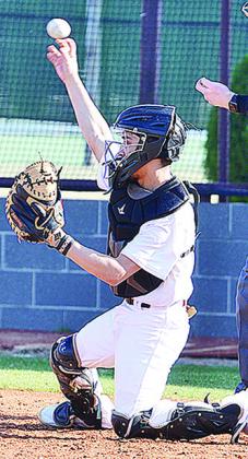 Taking care of buisness on both sides of the diamond