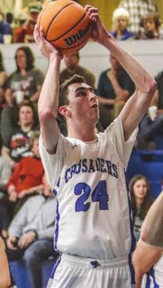 Harrison Penner scores 24, Crusaders upended by Canute
