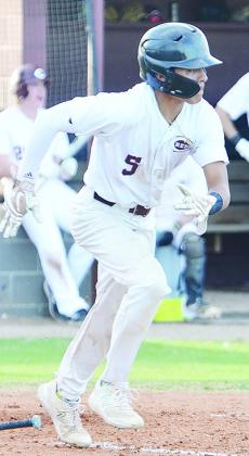 Taking care of buisness on both sides of the diamond