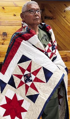 Honored veteran