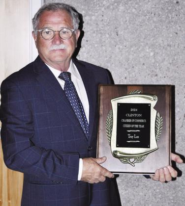 Troy Lee was selected as the 2024 Clinton Citizen of the Year. CDN | Staff Photo