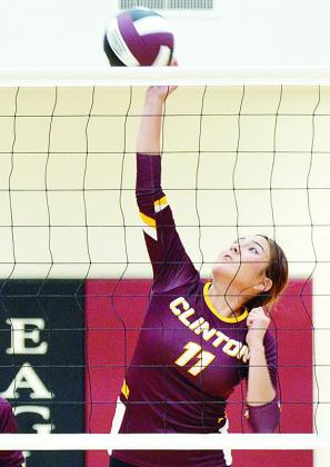 Clinton volleyball senior has eyes set on future career