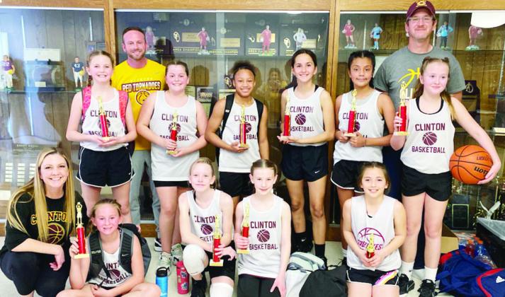 The fifth-grade girls’ team 