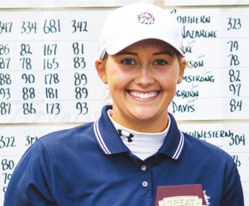Brown ties team lead at Blue Springs