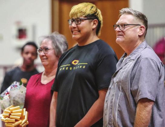 Red Tornadoes honor wrestling seniors