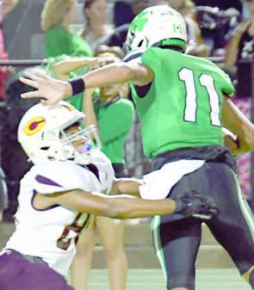 Making a tackle