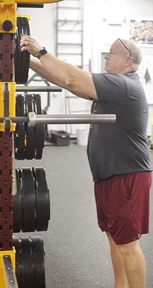 Clinton athletics circles around weight room