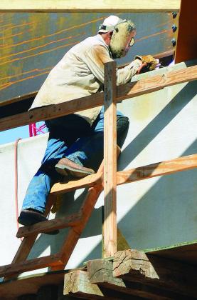 Welding work