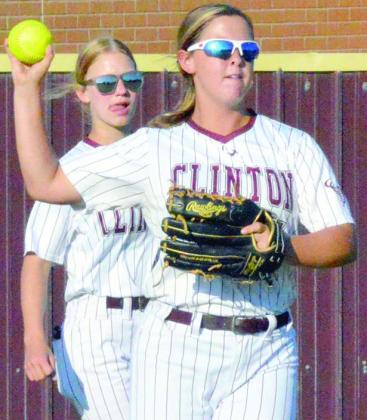 Throwing into the infield