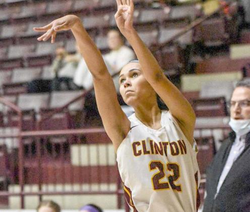 Tiela Johnson scored nine of her 14 points