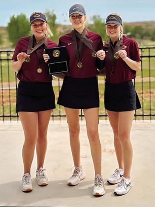 Lady Reds take first in Elk City tourney
