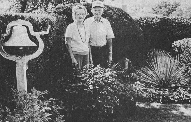 40 YEARS AGO Mr. and Mrs. Herman Schapansky were the final winners of the summer’s Yard of the Week contest sponsored by the Chamber of Commerce Beautification committee.