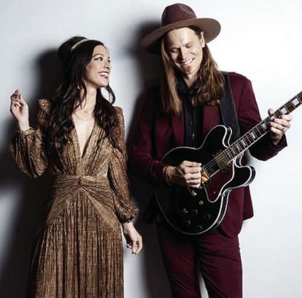 Maggie McClure, left, and Shane Henry, of The Imaginaries, set to make their return to Clinton for the Levitt AMP concert this Friday. CDN | Courtesy photo