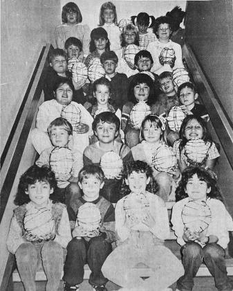 40 YEARS AGO A world of fun was had by these Southwest Elementary school third-graders in Mary Beth Mahanay’s class. Pictured with their handmade globes were Jessica Alonzo, Sandra Breitling, Lora Brinkley, Kendy Cruson, Julie Elston, Jessica Kaulay, Am