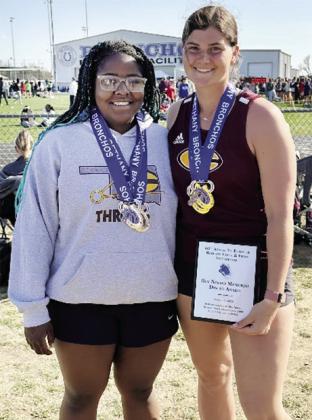 Throwers dominate at Bethany meet