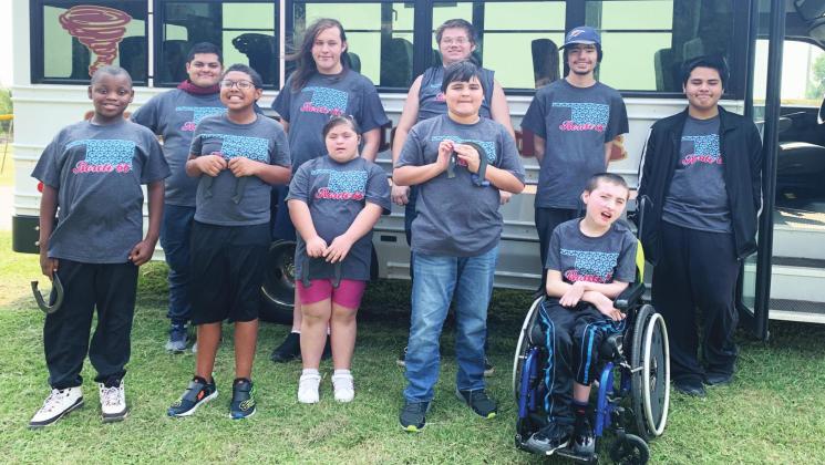 Athletes compete at Special Olympics