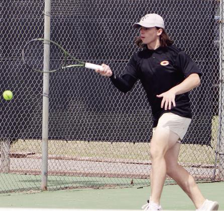 Senior proud of time in tennis program