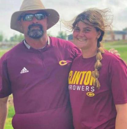 Meacham claims first in discuss and shot put