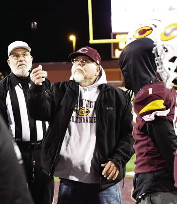 Honorary coin toss