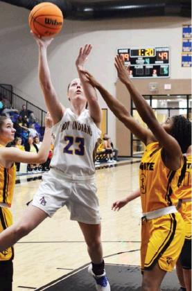 Lady Indians flying high at break