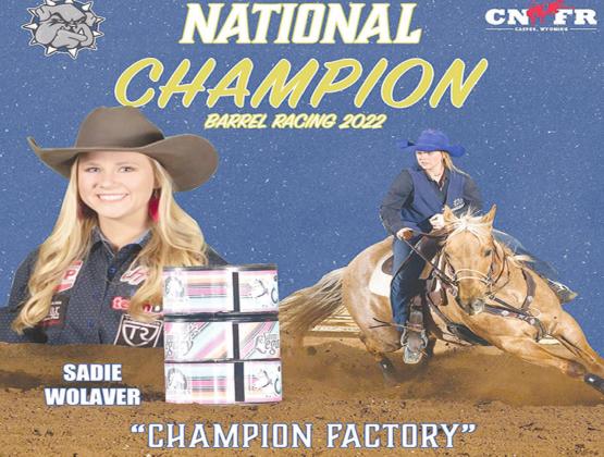 Wolaver wins gold buckle for SWOSU Rodeo